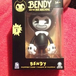 Bendy collectible figure.